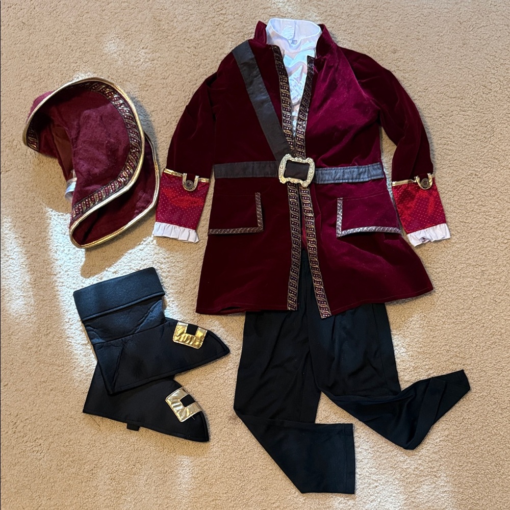 Disney Captain Hook Pirate Costume Set for Kids